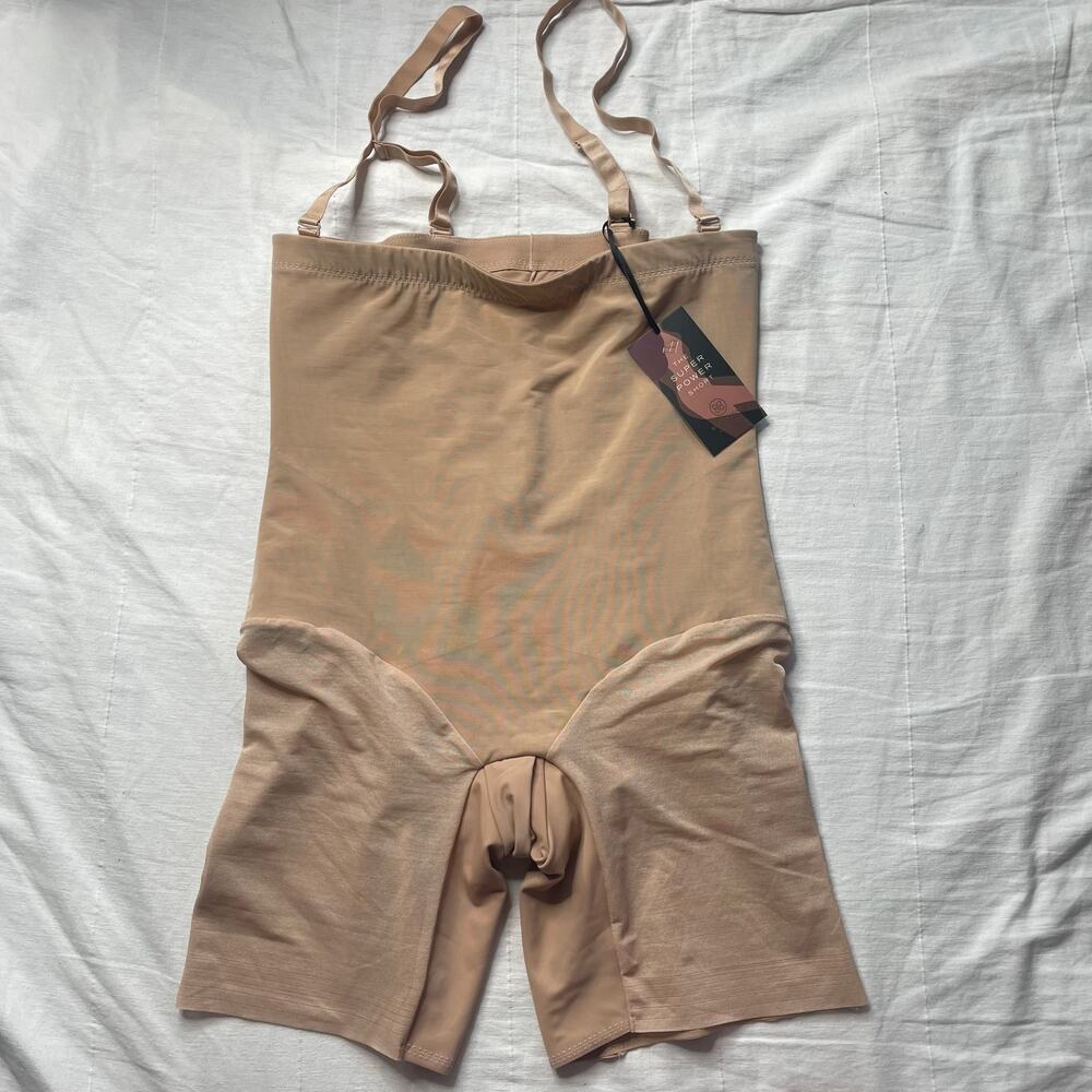 NWT Honeylove Super Power Short Tan Nude Size 2X Shapewear